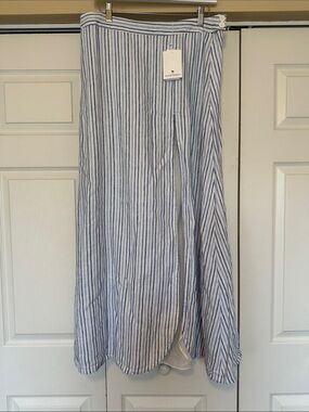 NWT Island Company Westward linen skirt